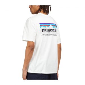 Patagonia Men's P-6 Mission Organic T-Shirt - White