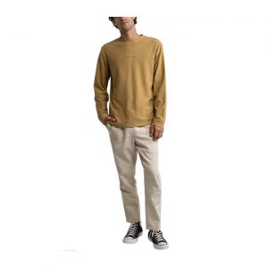 Rhythm - Vintage Terry LS T-Shirt - Sand