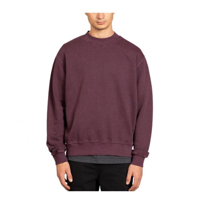 Stan Ray - Crewneck Sweatshirt - Pigment Dyed Plum
