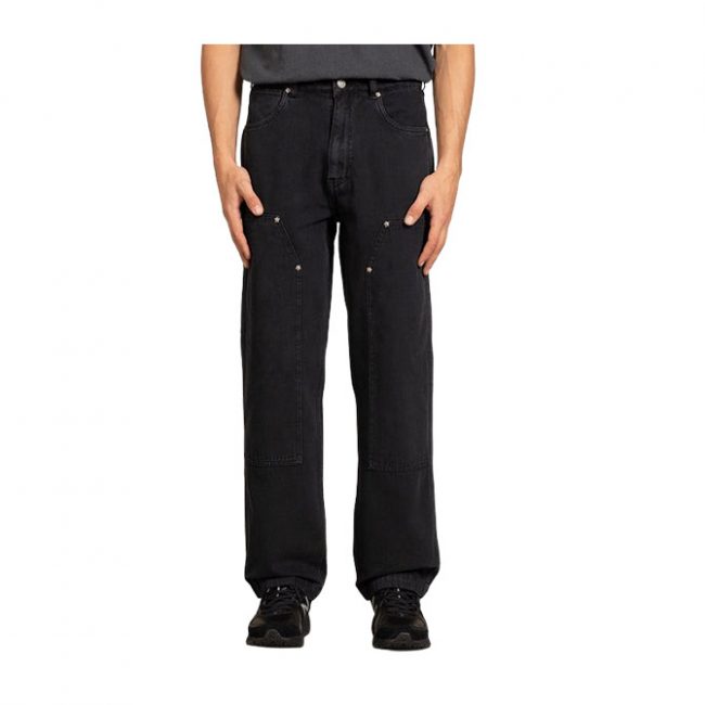 Stan Ray - Double Knee Painter Pant - Pigment Dyed Black - Hemley