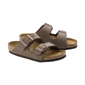 Birkenstock Arizona Kids BirkiBuc - Khaki