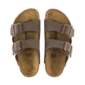 Birkenstock Arizona Kids BirkiBuc - Khaki