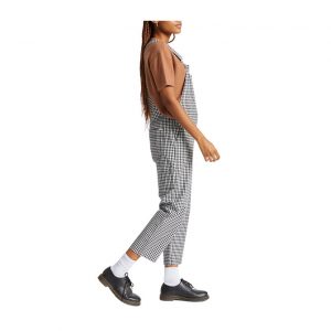 Brixton Christina Overall - Black Gingham