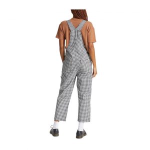 Brixton Christina Overall - Black Gingham