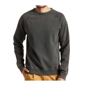 Brixton Cooper Reserve Raglan Crew - Washed Black