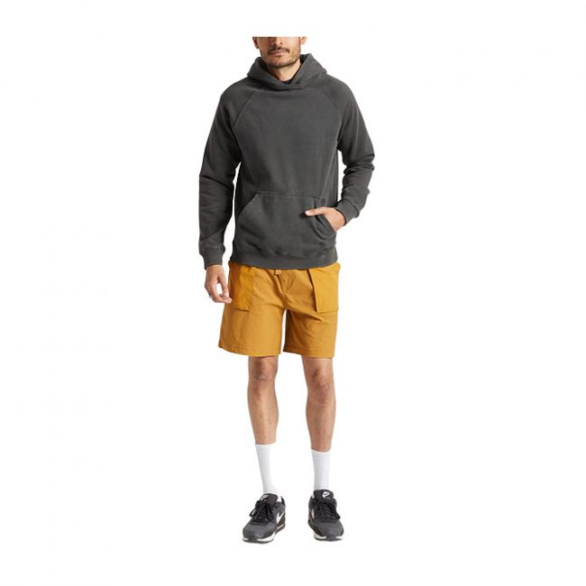 Brixton Cooper Reserve Raglan Hood - Washed Black