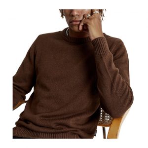 Mr Simple Standard Knit - Brown Marle