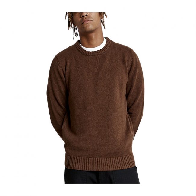 Mr Simple Standard Knit - Brown Marle