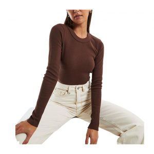 Neuw Jonesy Long Sleeve - Dark Cocoa