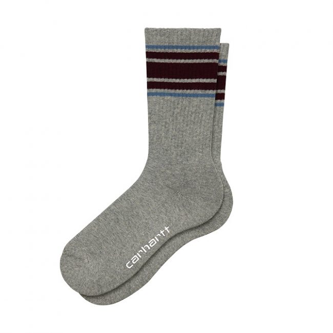 Carhartt Mesa Socks - Grey Heather / Skydive / Jam