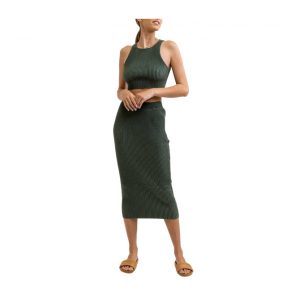 Rhythm Hamilton Knit Top - Marine Green