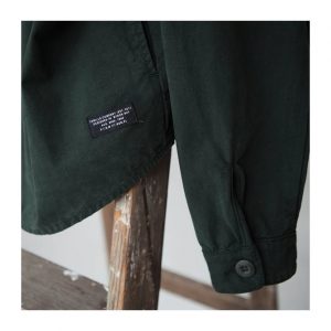 Thrills Century Overshirt - Oil Green