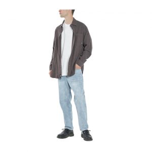 Thrills Ops Oversized Long Sleeve Flannel Shirt - Plum