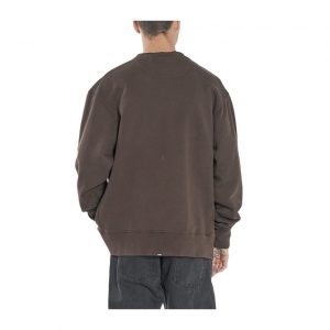 Thrills Minimal Thrills Oversize Crew - Postal Brown
