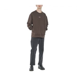 Thrills Minimal Thrills Oversize Crew - Postal Brown