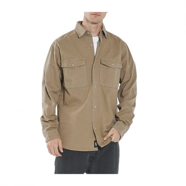 Thrills Union Work Shirt - Sand