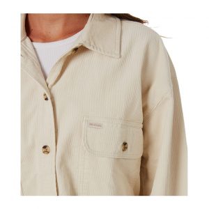 Brixton Bowery W Corduroy L/S Flannel - Dove