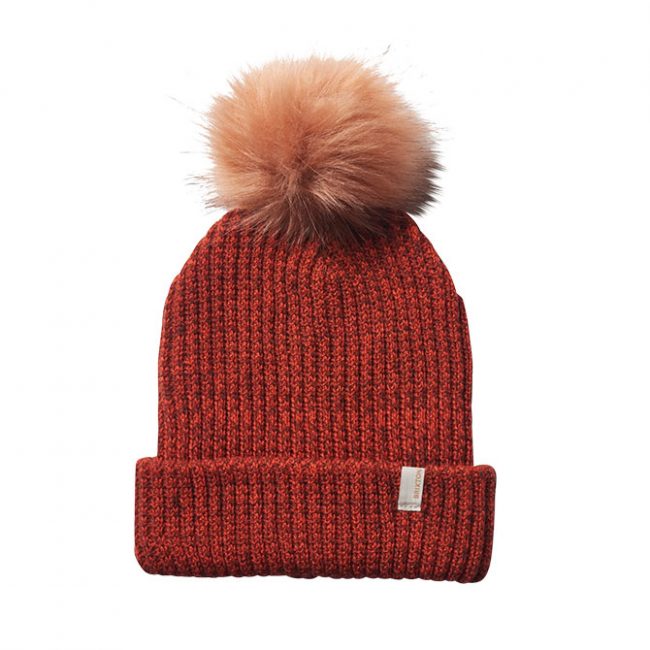 Brixton Alison Beanie - Dark Brick/Phoenix Orange