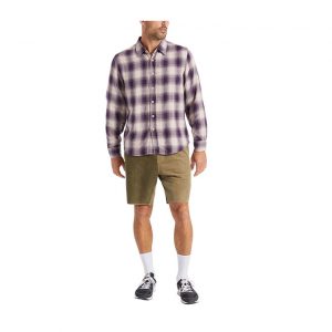 Brixton Bowery SW L/S Flannel - Purple / Beige
