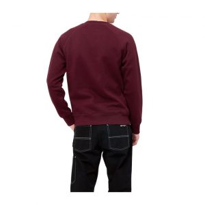 Carhartt Chase Sweat - Jam / Gold