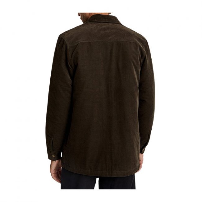 Mr Simple Quilted Cord Jacket - Dark 
