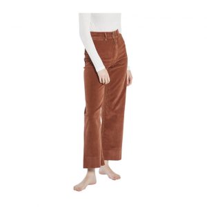 Thrills Belle Cord Full Length Pant - Coffee