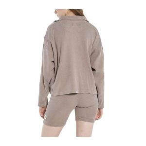 Thrills Hiatus Waffle 3/4 Zip Pullover - Yak