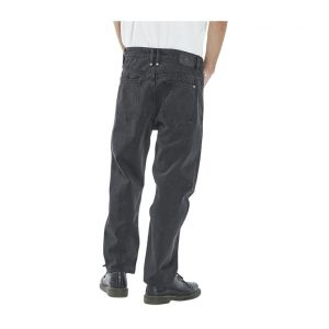 Thrills Chopped Denim Jean - Aged Black