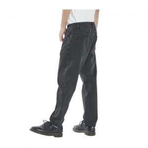 Thrills Chopped Denim Jean - Aged Black