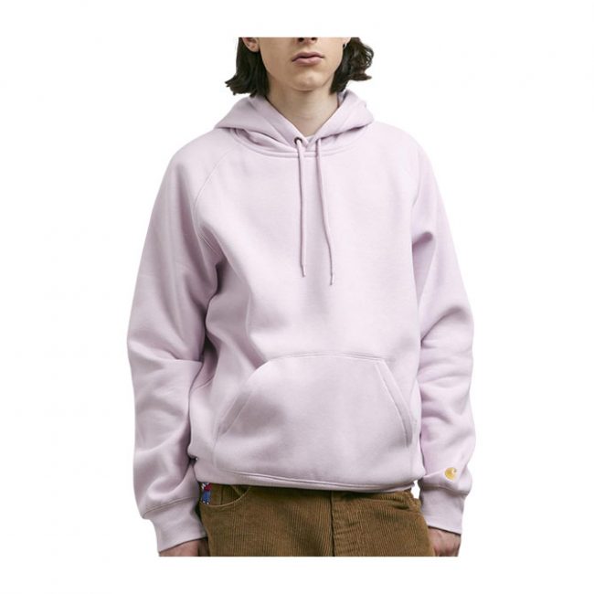 Carhartt Hooded Chase Sweat - Pale Quartz