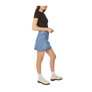 Rollas Baby Rib Tee - Black
