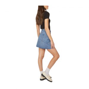 Rollas Baby Rib Tee - Black