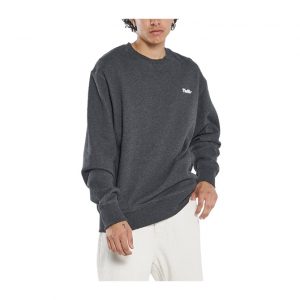 Thrills Limitless Oversize Crew - Black Heather
