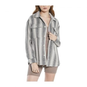 Thrills Prairie Overshirt - Grey