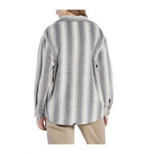 Thrills Prairie Overshirt - Grey