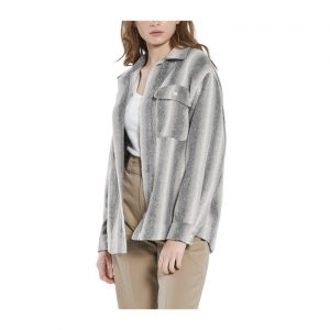 Thrills Prairie Overshirt - Grey