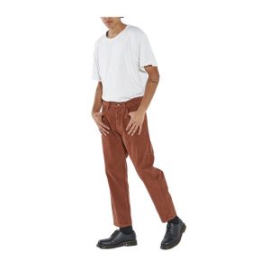 Thrills Chopped Cord Denim Jean - Coffee
