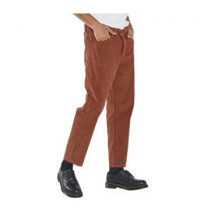 Thrills Chopped Cord Denim Jean - Coffee