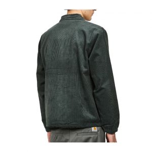 Carhartt Corduroy Coach Jacket - Hemlock Green/ Wax