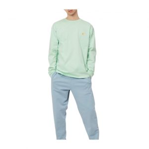 Carhartt L/S Chase T-Shirt - Pale Speartmint/ Gold