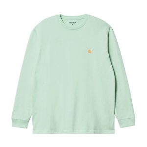 Carhartt L/S Chase T-Shirt - Pale Speartmint/ Gold