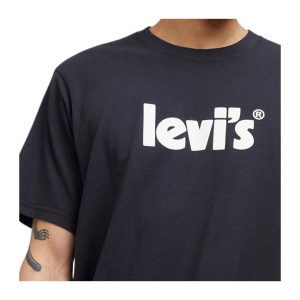 Levis SS Relaxed Fit Tee - Core + Outline Caviar