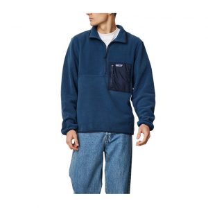 Patagonia Men's Microdini 1/2 Zip P/O - Tidepool Blue