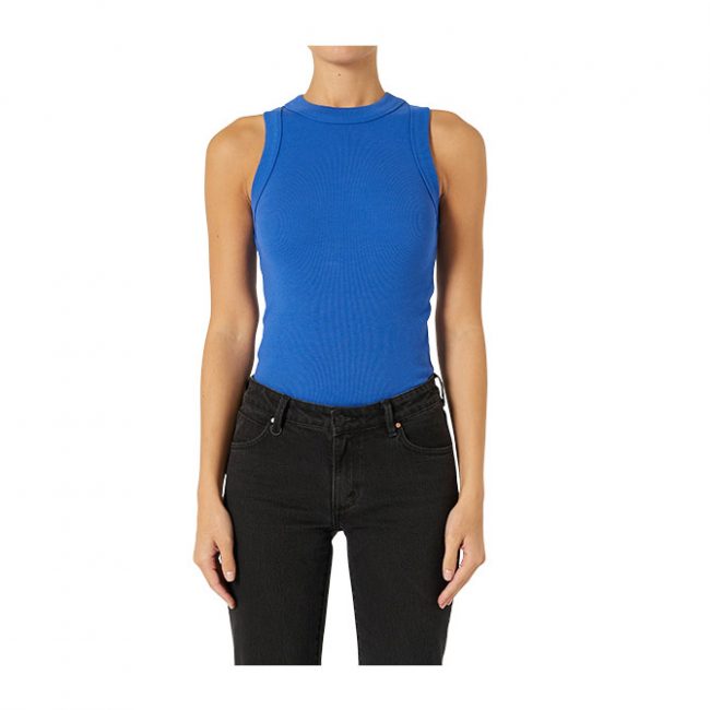 Neuw Jonesy Singlet - Klein Blue