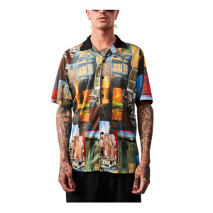 Afends Boulevard Recycled Short Sleeve Shirt - Multi