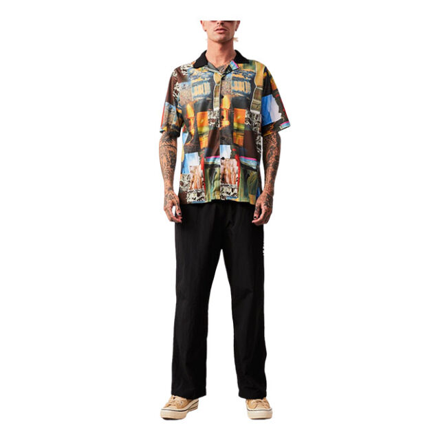 Afends Boulevard Recycled Short Sleeve Shirt - Multi