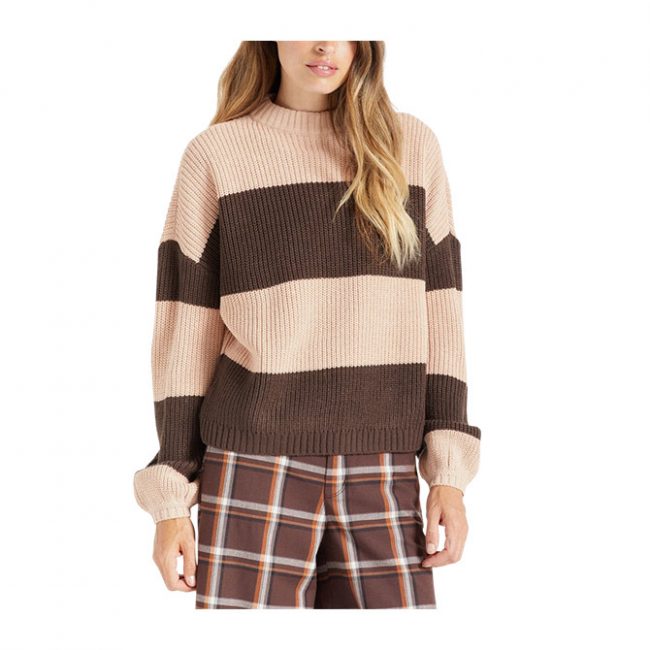 Brixton Madero Sweater - Rose Dust