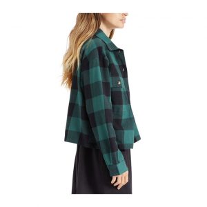 Brixton Bowery W L/S Flannel - Emerald