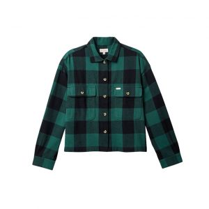 Brixton Bowery W L/S Flannel - Emerald
