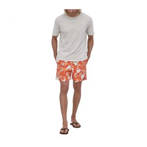 Patagonia Men's Baggies - 5 in. - Climb Hike Surf: Tigerlily Orange